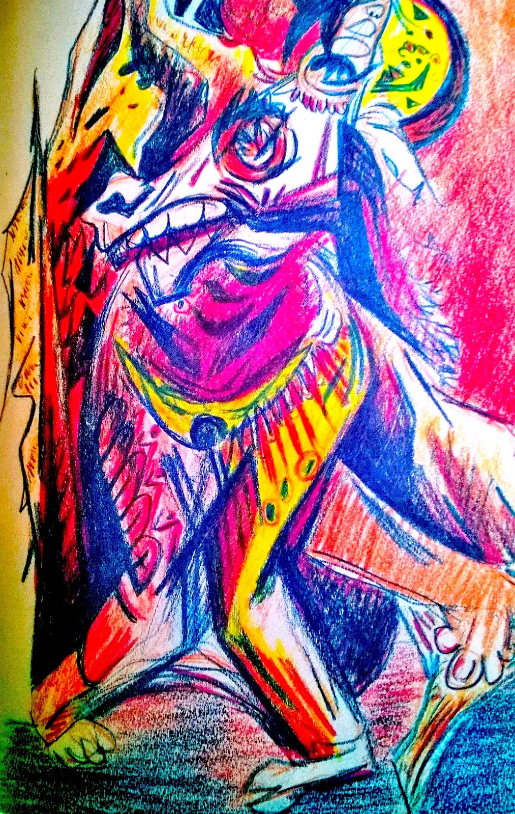 Ross Smirnoff Art Jackson Pollock Psychoanalytic Drawings