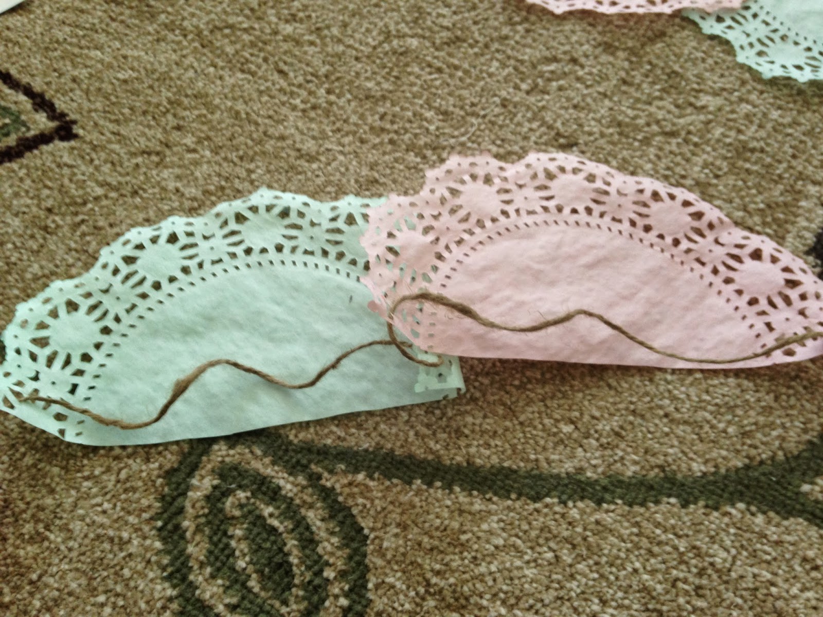 Librarian on Display Crafts How to Dye Doilies