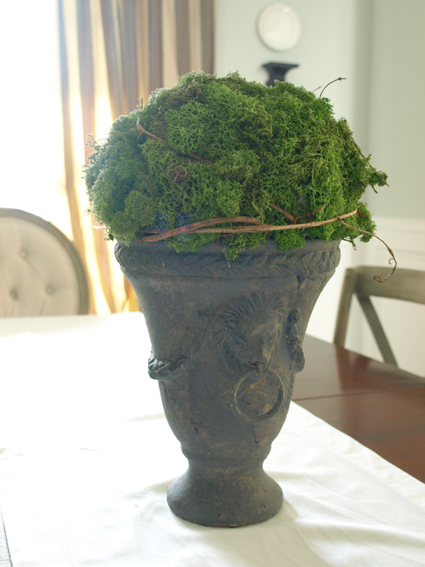 Moss Urns A Simple How To Less Than Perfect Life Of Bliss