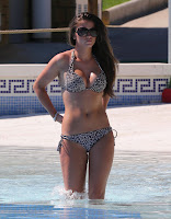 Brooke Vincent  Bikini cleavage