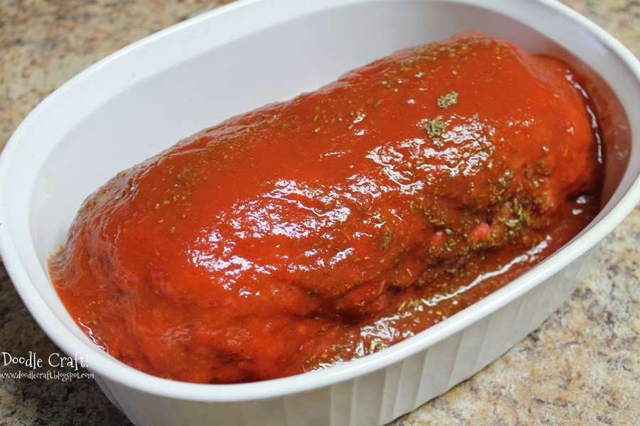Doodlecraft Italian Meatloaf from McCormick Spice and Giveaway!