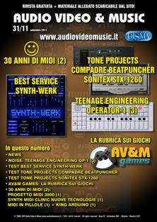 Audio Video & Music 31 - Settembre 2011 | TRUE PDF | Mensile | Professionisti | Audio Recording | Software | Hardware