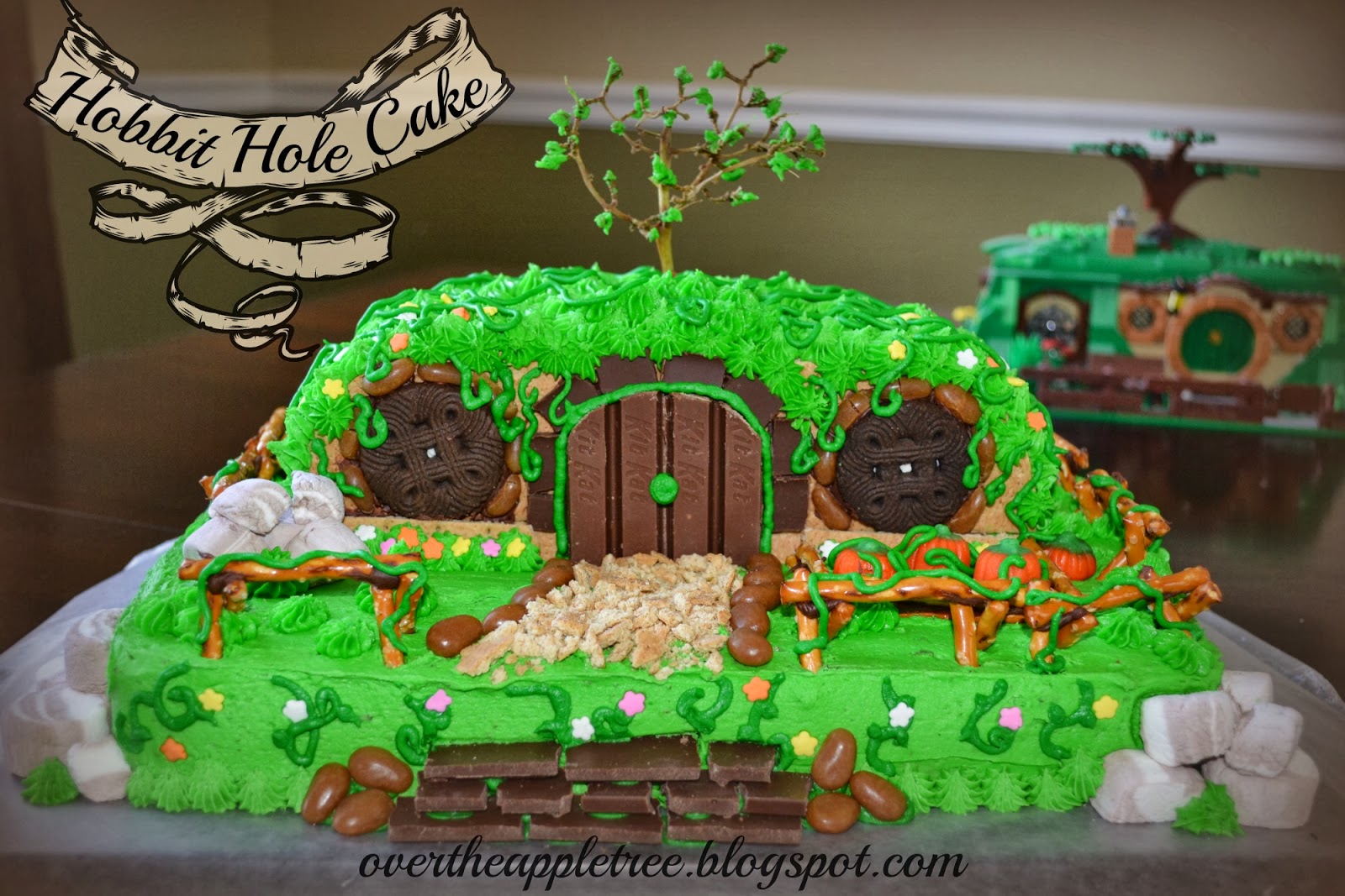 Over The Apple Tree Hobbit Hole Birthday Cake