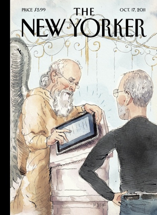 The New Yorker y su homenaje a Steve Jobs "así en la tierra como en el