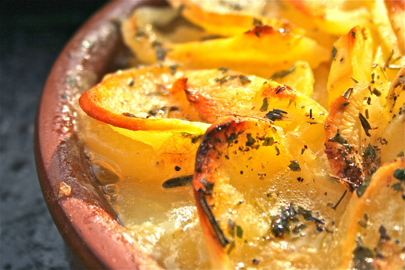 Johnny's Kitchen Boulangere Potatoes