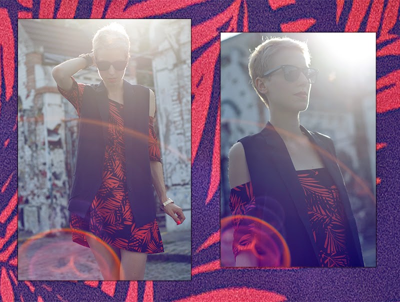 palm printed dress zara sheinside beeswonderland mules palm printed dress zara sheinside beeswonderland mules
