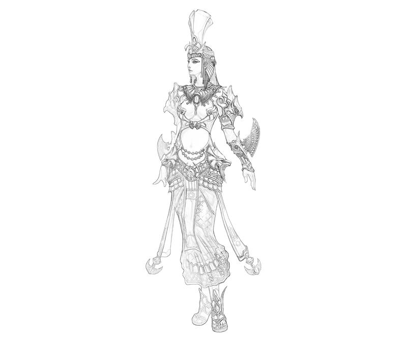 Atlantica Oracle Character Coloring Pages atlantica-oracle-character-coloring-pages