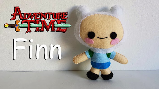 How to Make an Adventure Time Finn plushie tutorial
