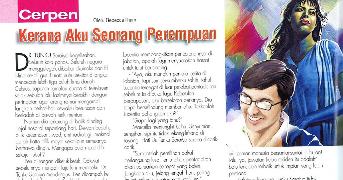 Cerpen Kerana Aku Seorang Perempuan Dalam Majalah Harmoni Beckyilham Cerpen Kerana Aku Seorang Perempuan Dalam Majalah Harmoni Beckyilham