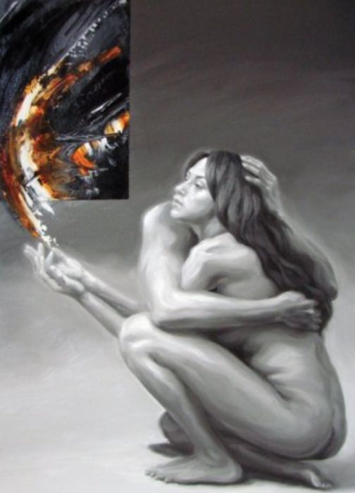 Sueños de amor | Fidel Garcia ~ pintor mexicano expresionista figurativo y abstracto Sueños de amor | Fidel Garcia ~ pintor mexicano expresionista figurativo y abstracto