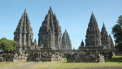 Spires ancient man Pambanan Java mysteries