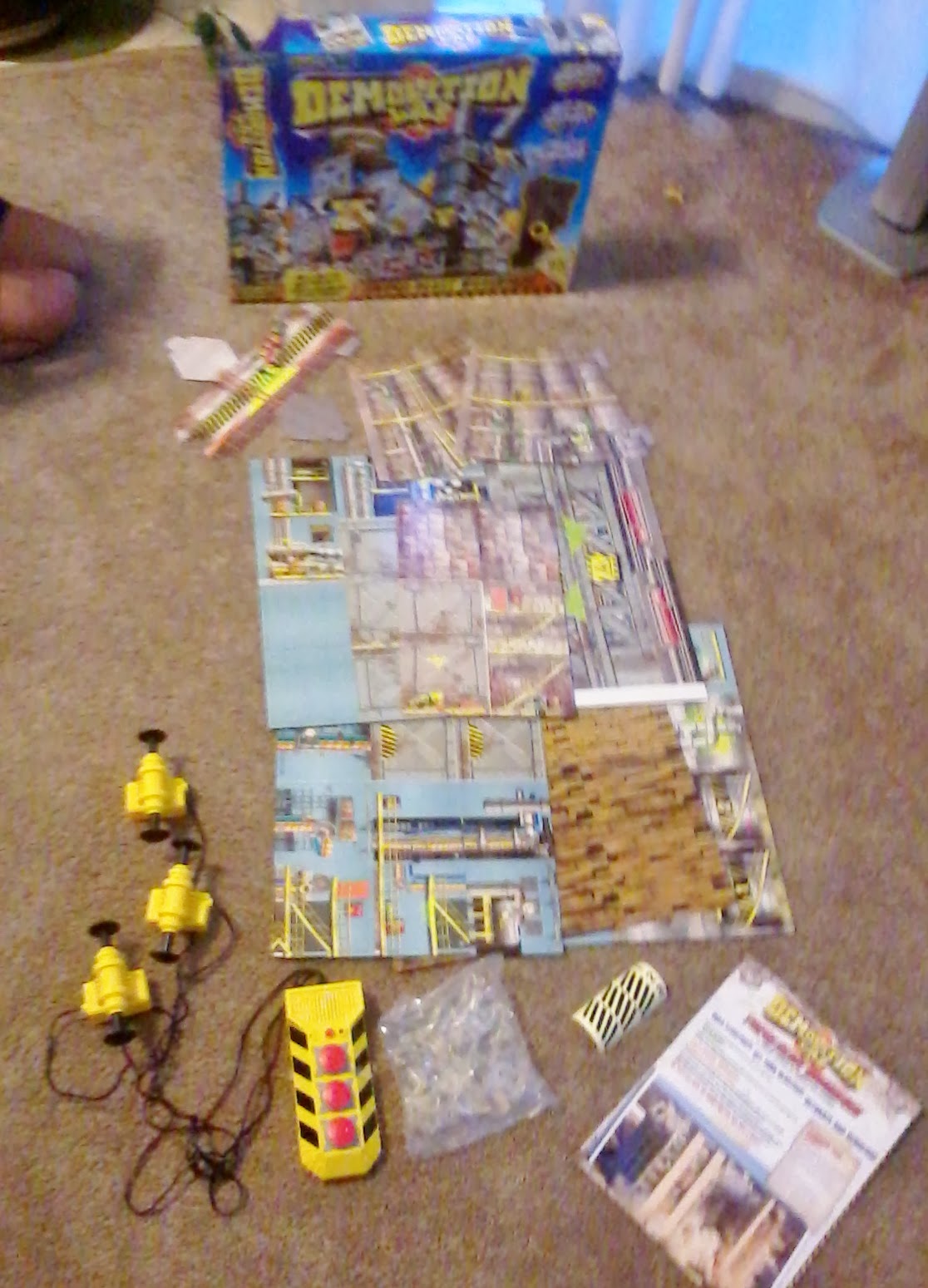 Frugal Shopping and More Demolition Lab Triple Blast Warehouse Review