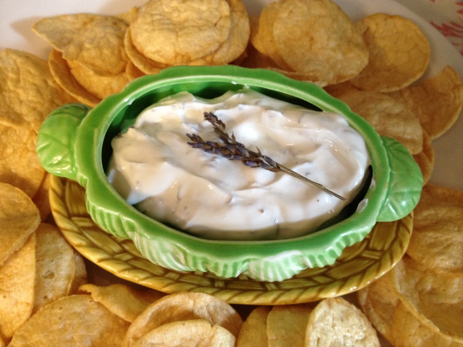 Sunshine Lavender Farm Garlic & Herb Cream Cheese Dip