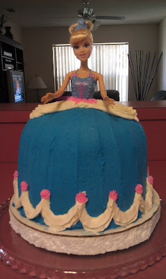 how make barbie cake