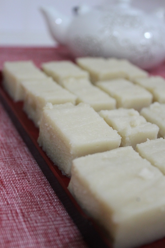 More than Words Steamed Water Chestnut Cake