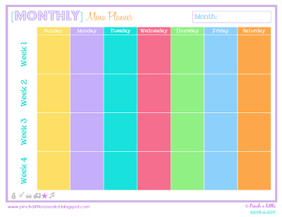 menu calendar planner menu calendar planner