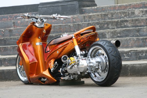 Modifikasi Motor Vario Ceper title=