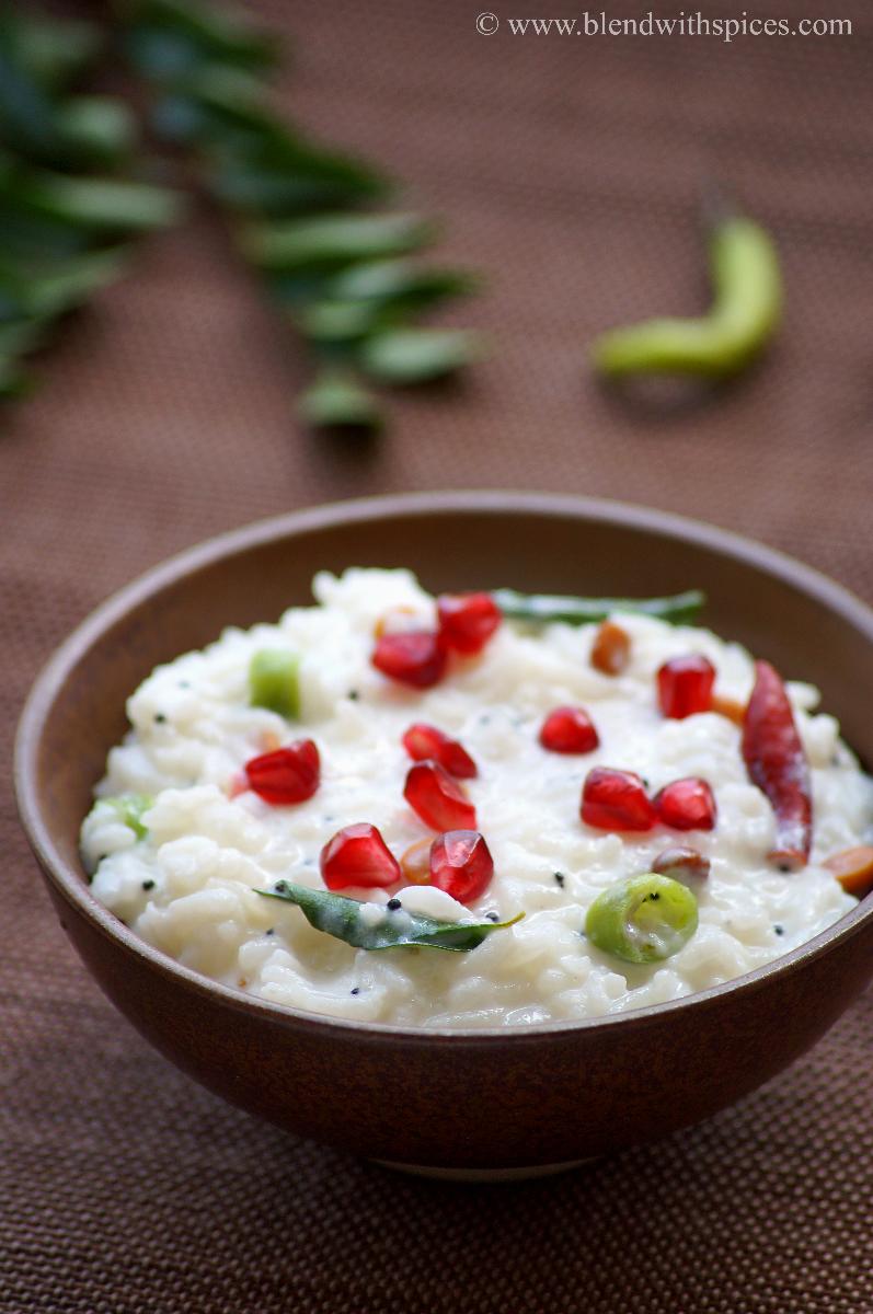 Daddojanam Recipe how to make curd rice, yogurt rice, curd rice recipe, thayir sadam