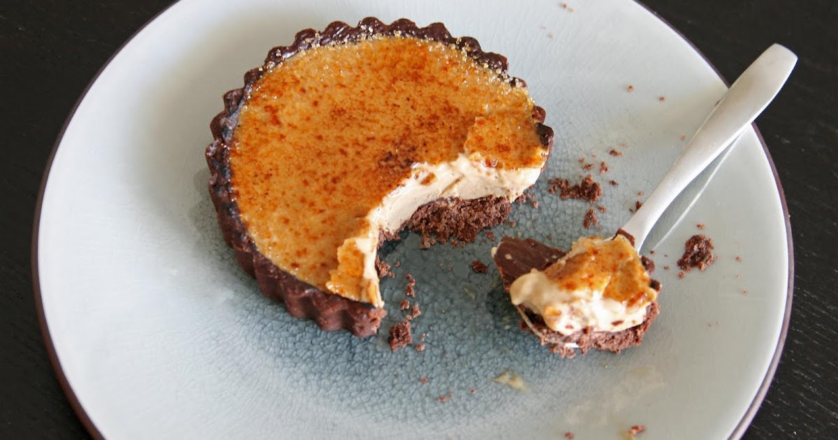 Coffee Crème Brûlée and Chocolate Tart Cakelets & Doilies