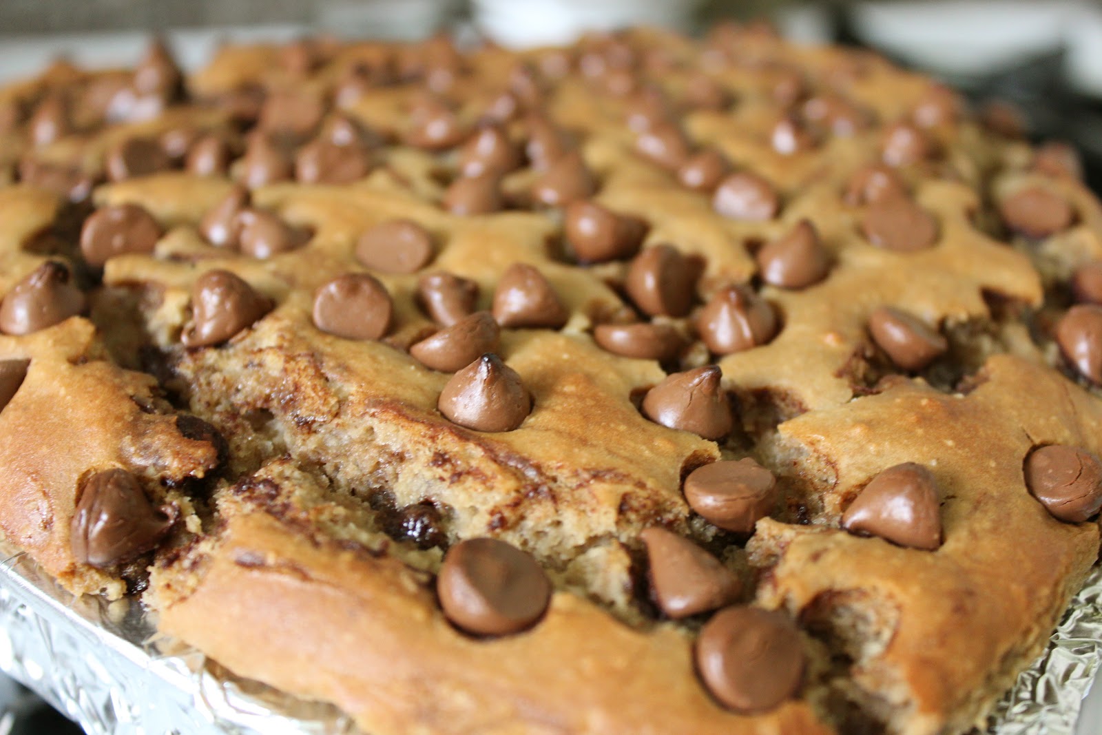 Blue Eyed finch RECIPE Chocolate Chip Cookie Pie (Healthy)