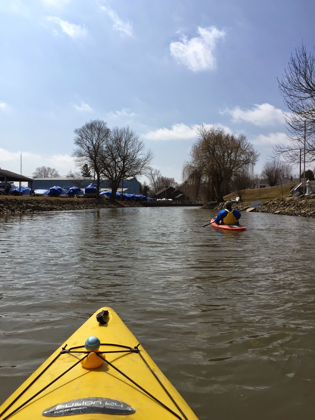 Kayaking Across Ohio Buckeye Lake Kayak It While It Is Still There