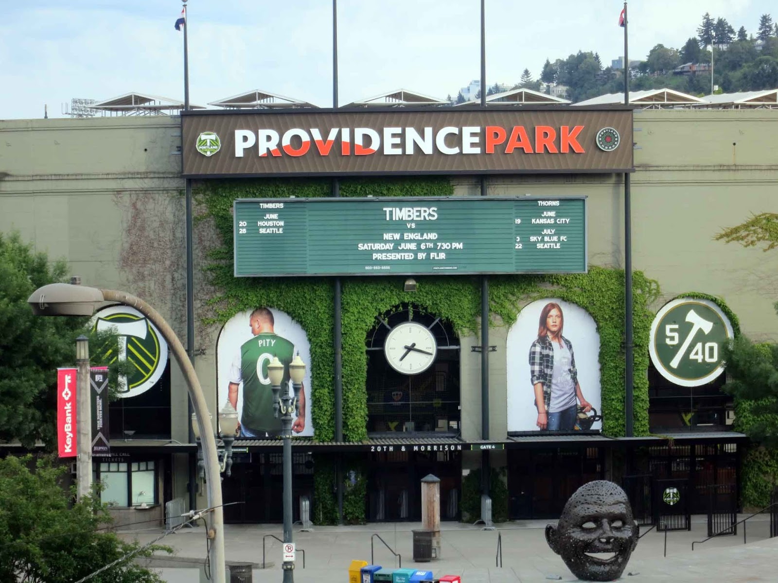 The ZehnKatzen Times: [pdx] The View Of The Stadium From the Stadium