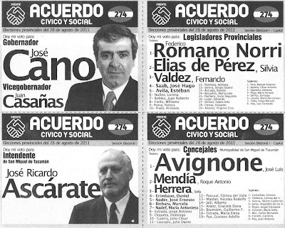 SOMOS LA CAUSA Unión Cívica Radical Tucumán Lista 274 Lista