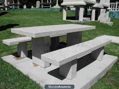 Decoracion Actual de moda: Muebles de Piedra para el Jardín