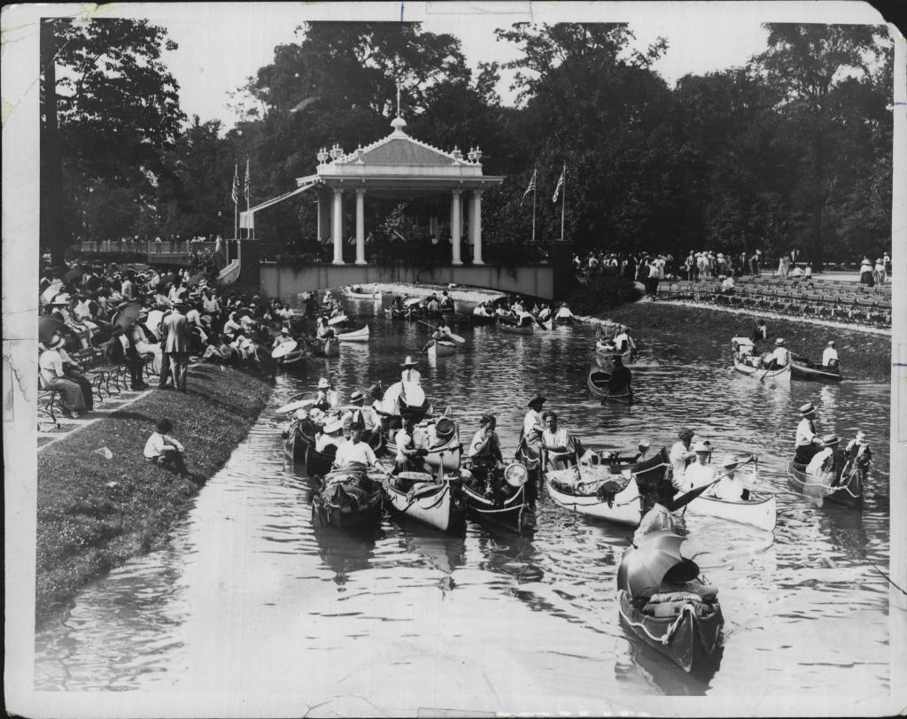 Paddle Making (and other canoe stuff) 1935 Detroit Belle Isle Canoe Photos