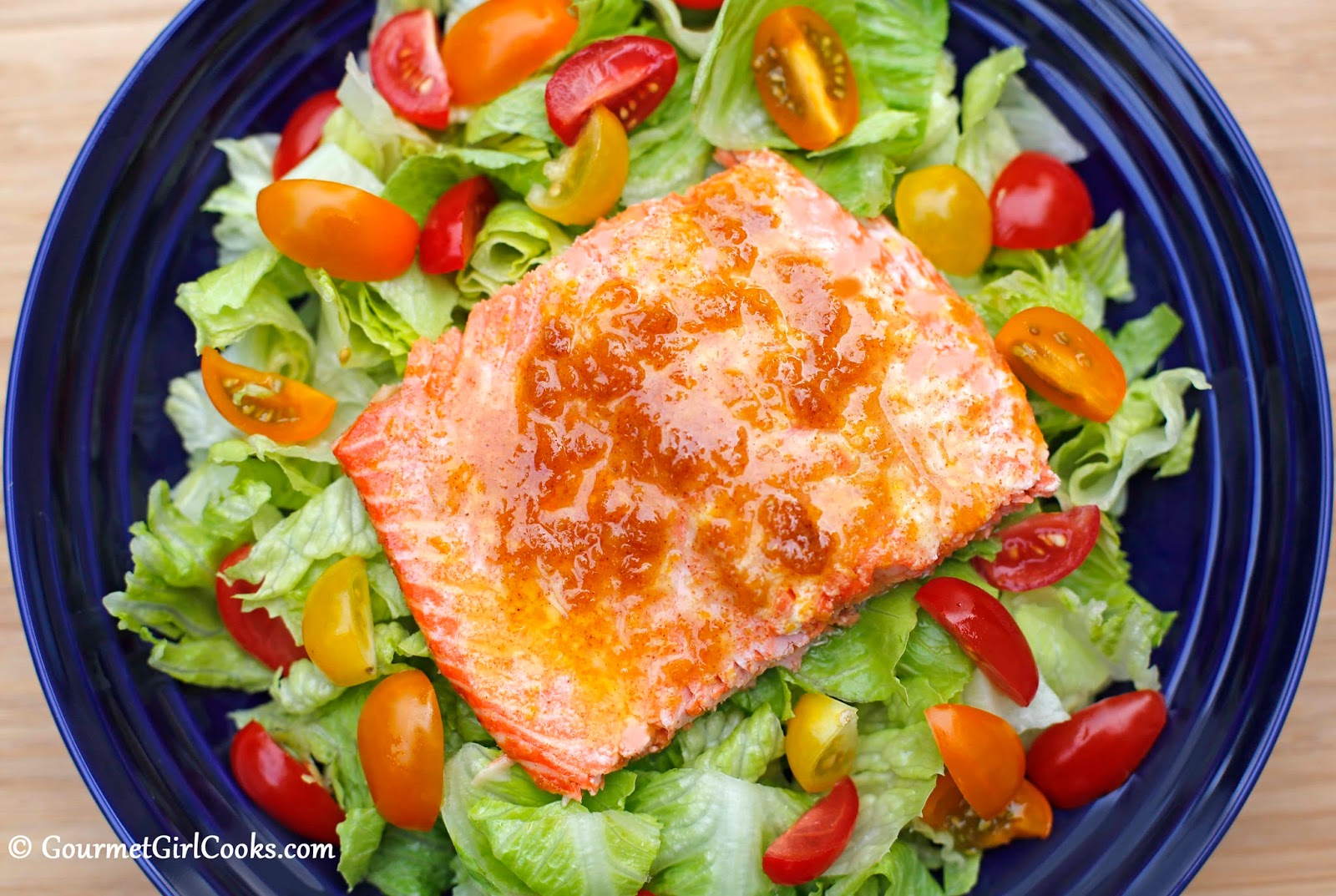 Gourmet Girl Cooks Oven Roasted Copper River Salmon w/ Clementine