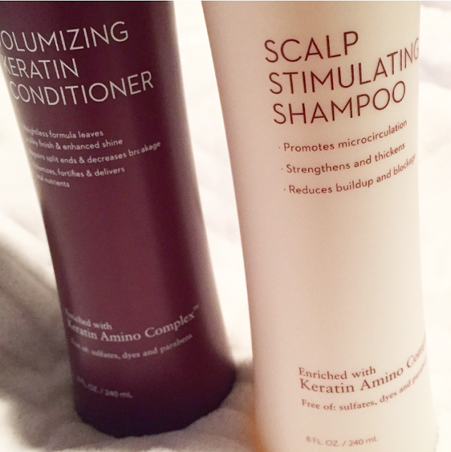 Keranique Volumizing Shampoo and Conditioner Review Paint The Town Chic
