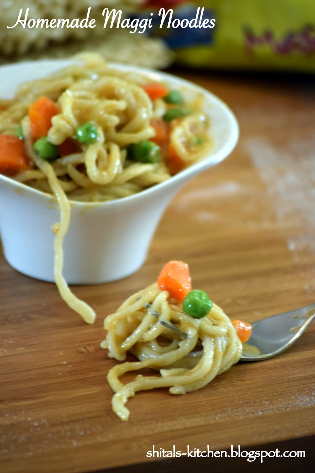 Shital'sKitchen Homemade Maggi Noodles