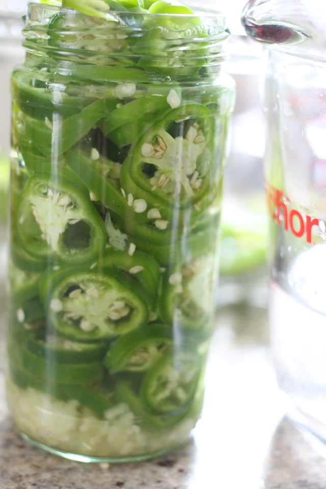 Mama Loves Food! Pickled Garlic Jalapenos