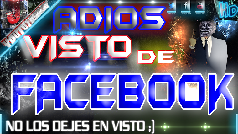 COMO QUITAR EL VISTO DE FACEBOOK | 2015