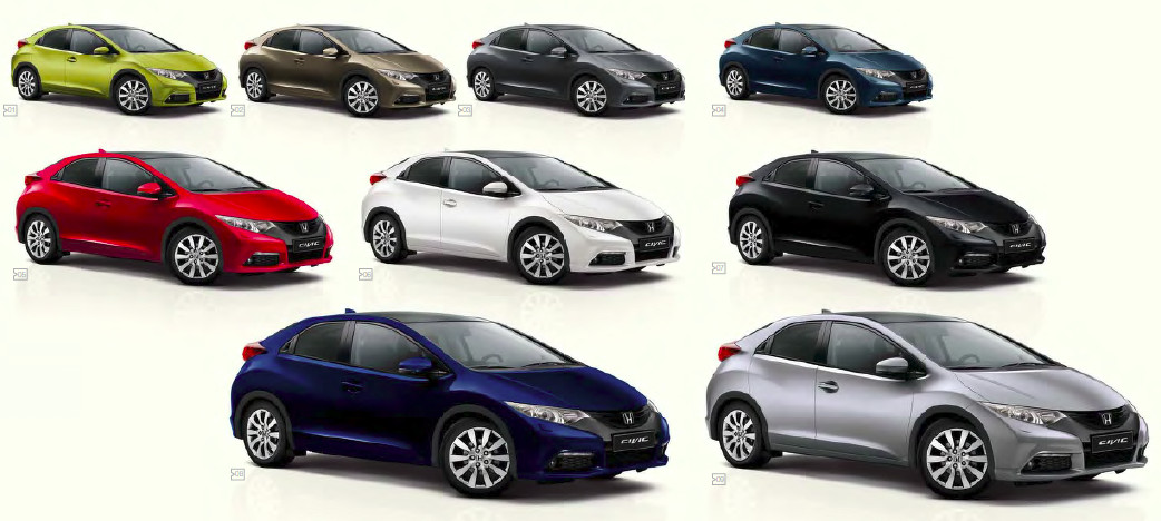 civic colors