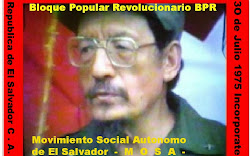 Bloque Popular Revolucionario BPR es Movimiento Social Autonomo de El Salvador MOSA - FRM