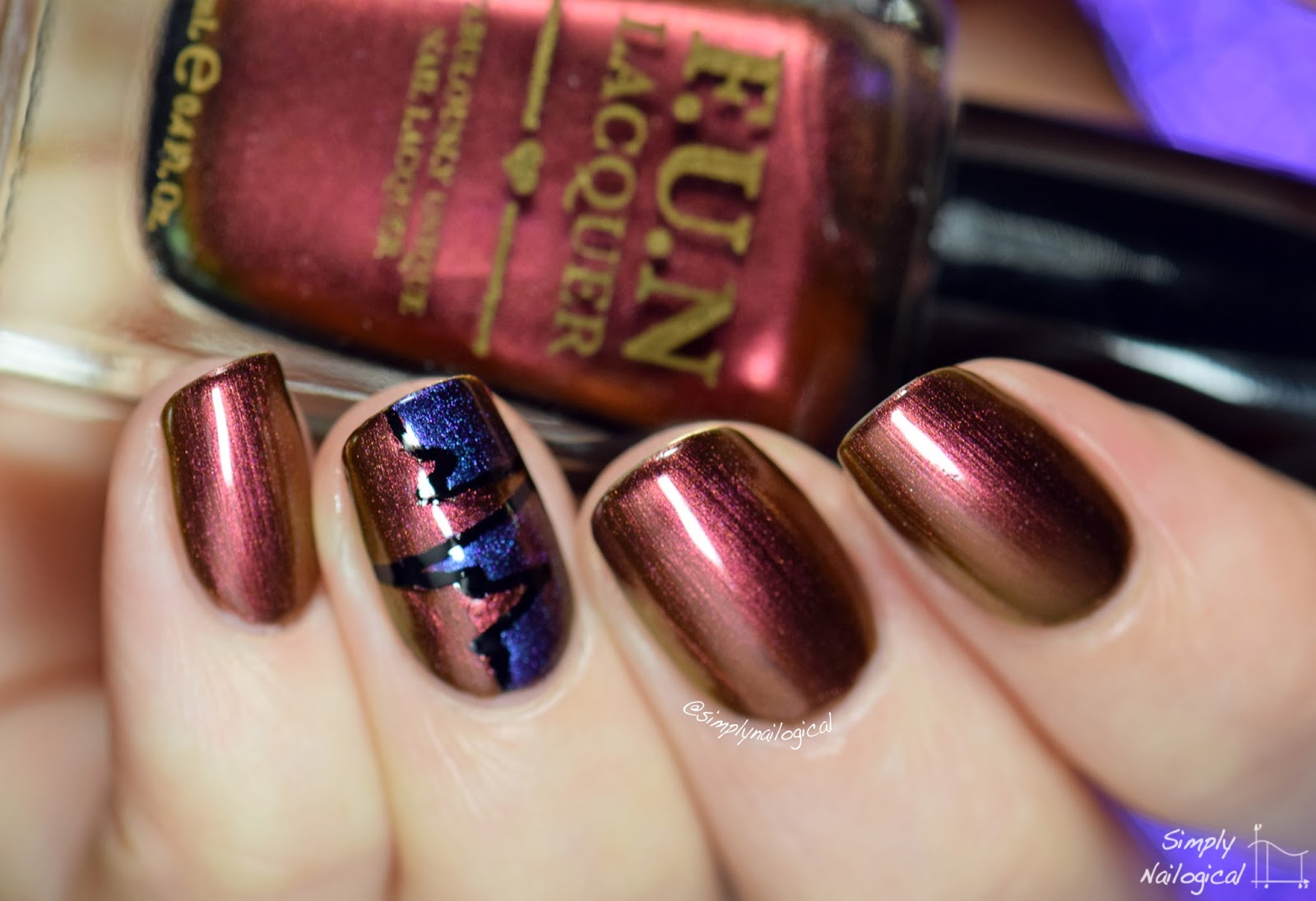 FUN Lacquer Burnin' Up swatch