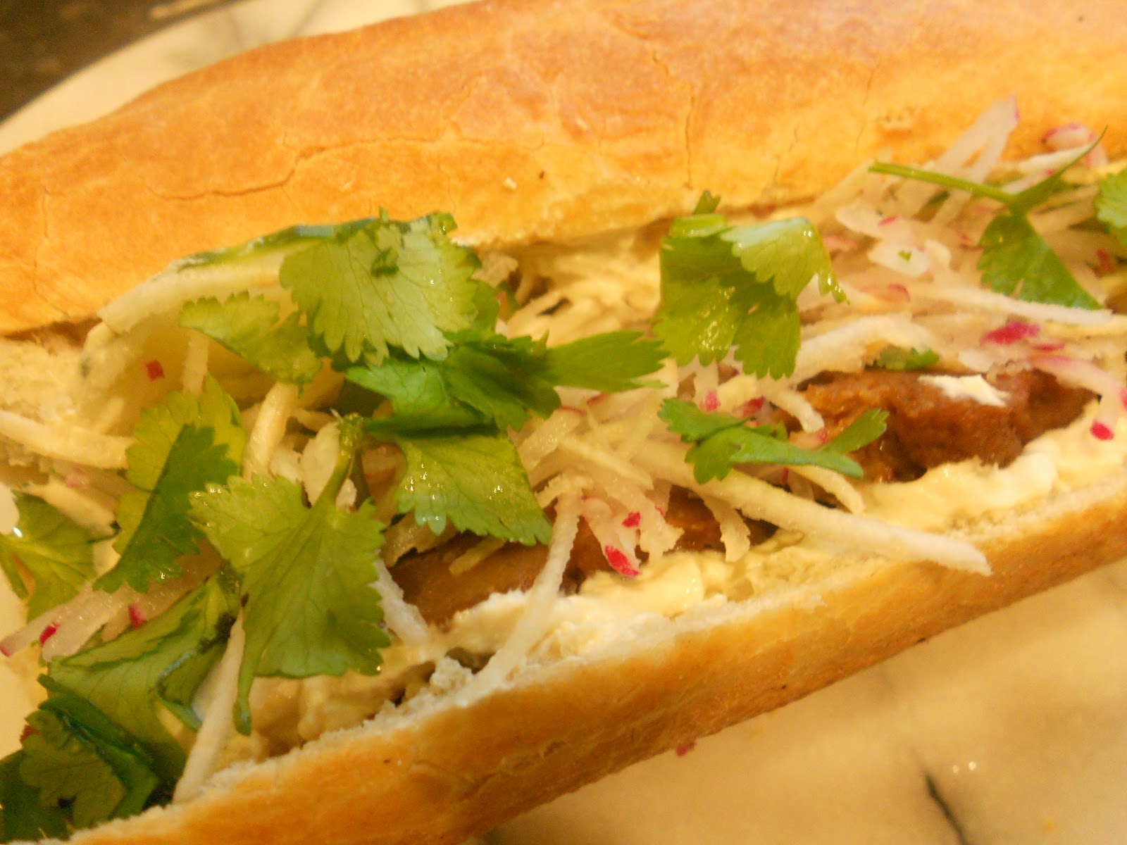 Banh Mi Chay vegan South East Asian street food Gangnam style!