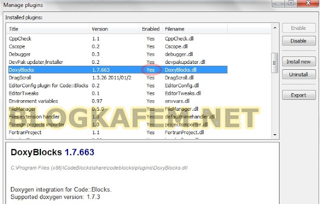 Codeblocks Devpak Installer Plugin