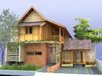 Kontraktor Interior Surabaya Sidoarjo Desain Rumah Bambu Minimalis Sederhana