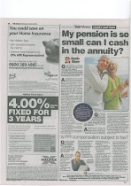 My Tax Article in the Daily Express 23/11/11