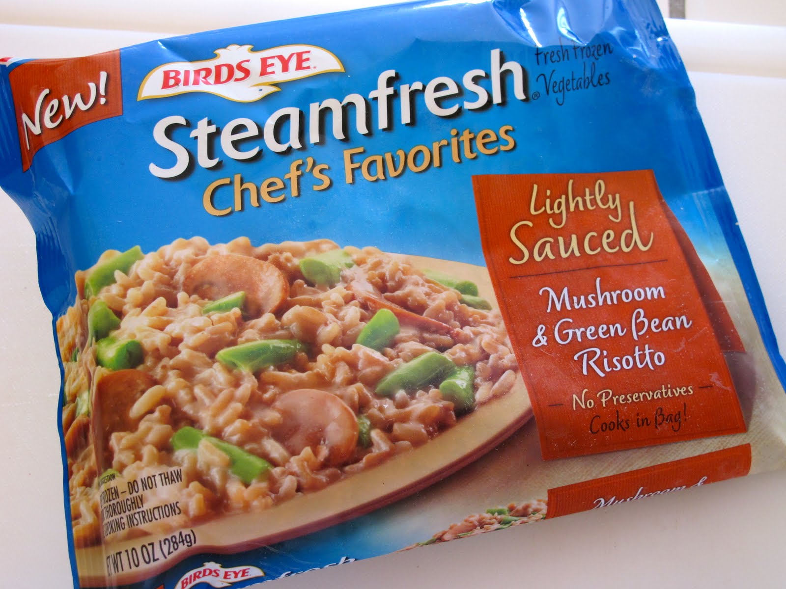 Rabbit's Garden Birdseye Lightly Sauced Mushroom & Green Bean Risotto Review