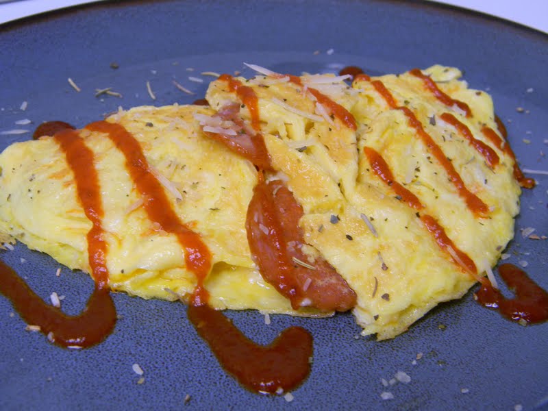 Caveman Cuisine Pepperoni Pizza Omelette Tony Fed