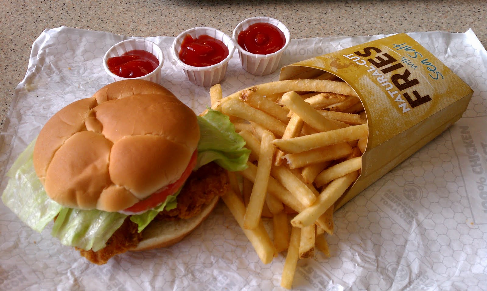 What's Buddy Eating? May 25, 2011 Dinner at Wendy's