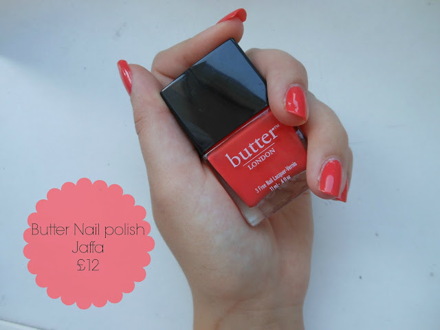 Butter London nail polish in Jaffa - AlbertineSarah