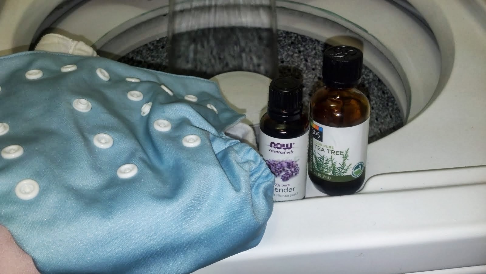 Blessed Mothering Instead of vinegar in the cloth diaper rinse