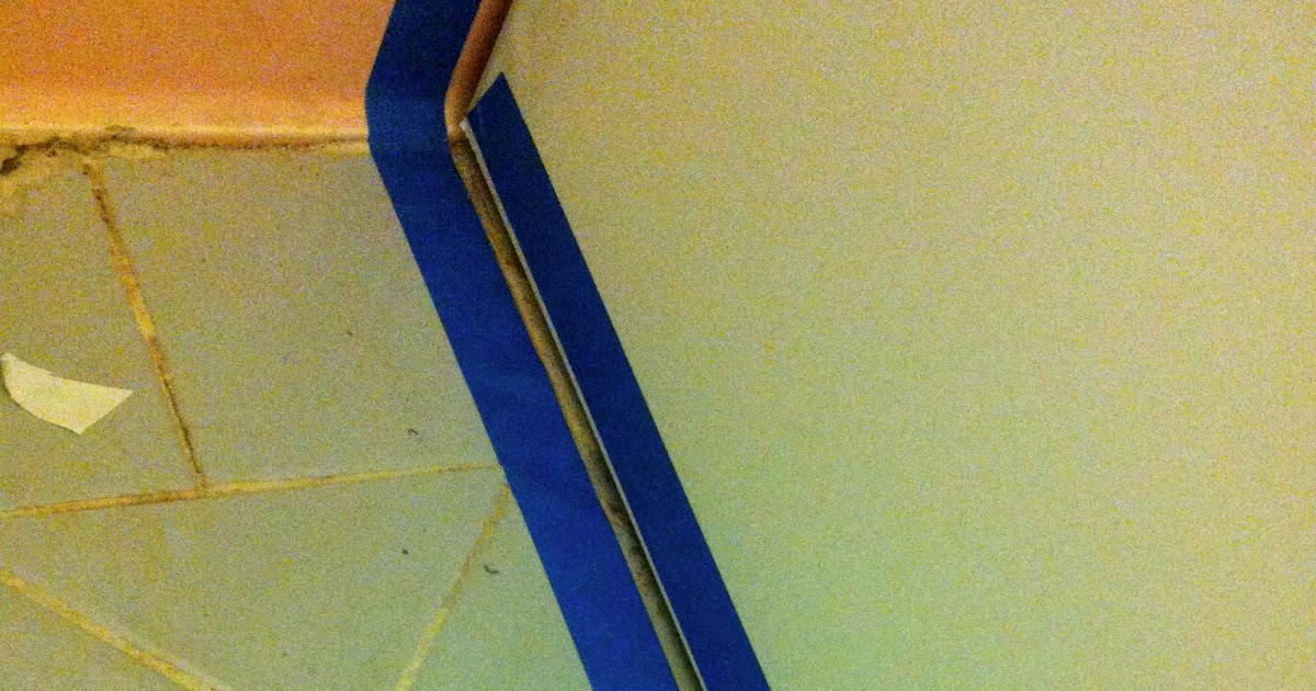 I think I could do that. Caulk. One of those words I've never been