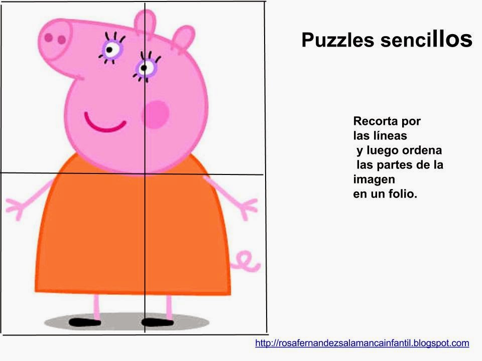 Maestra de Infantil PuzzlesRompecabezas sencillos para infantil.