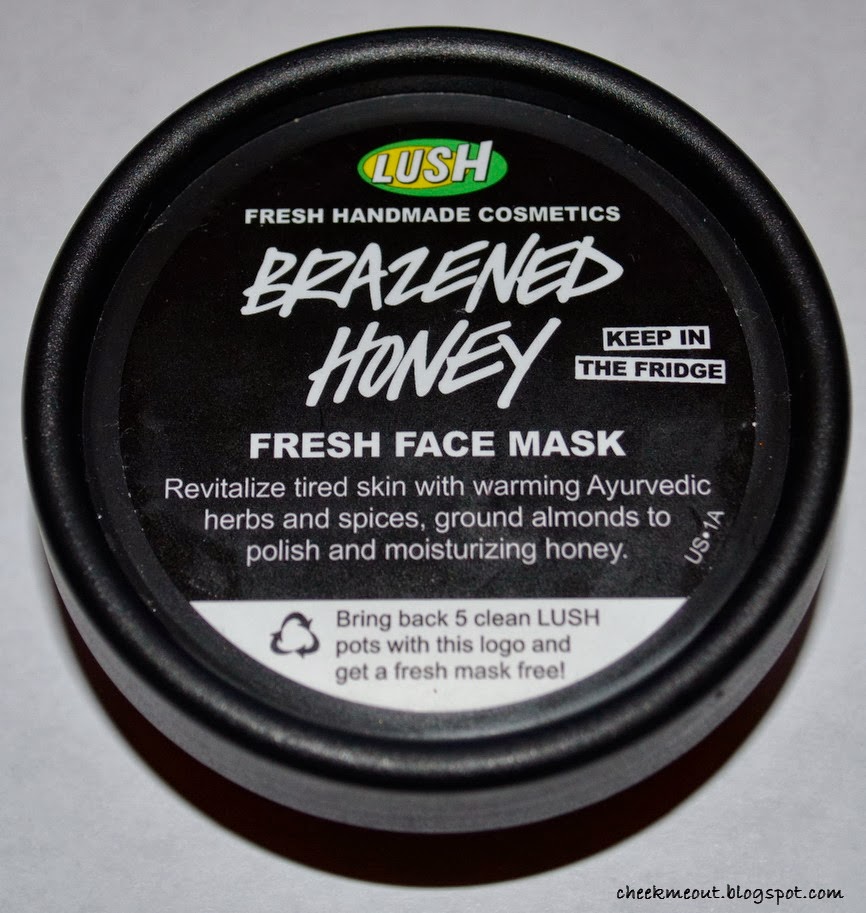 Download Lush Brazened Honey Fresh Face Mask Review My Beauty Galleria PSD Mockup Templates