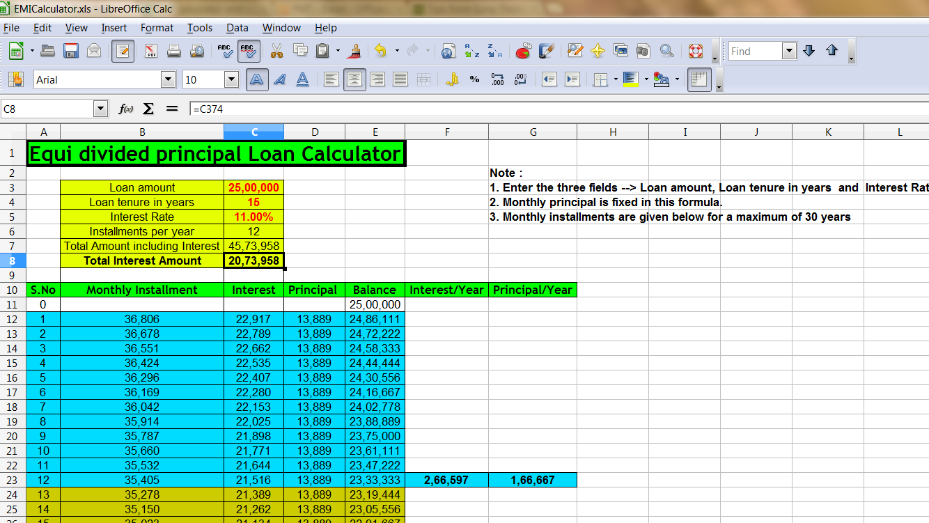 tips from sony thomas emi calculator and loan calculator home loan calculator excel sheet